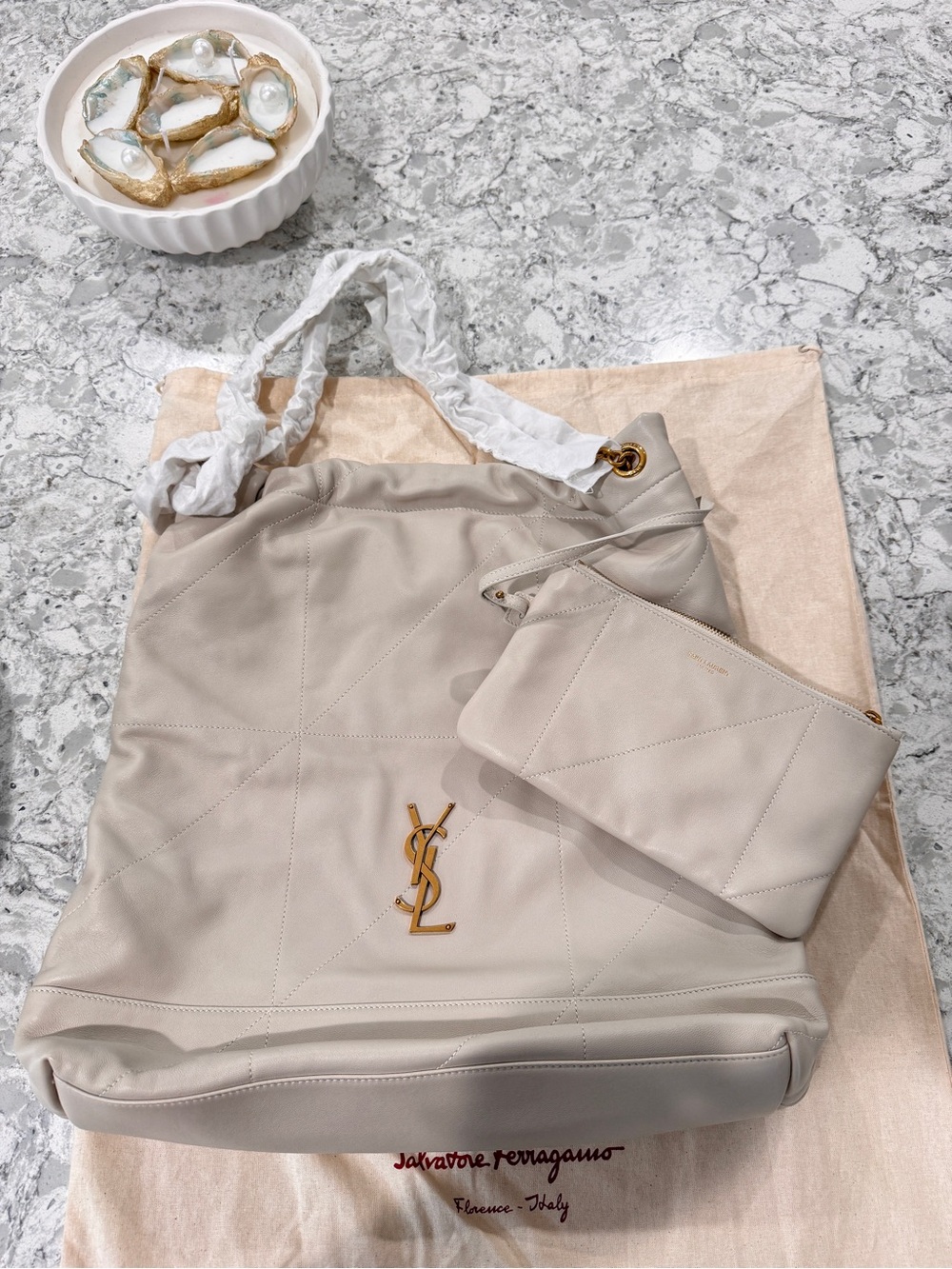 YSL Jamie 4.3 YSL Pochon Shoulder Bag New